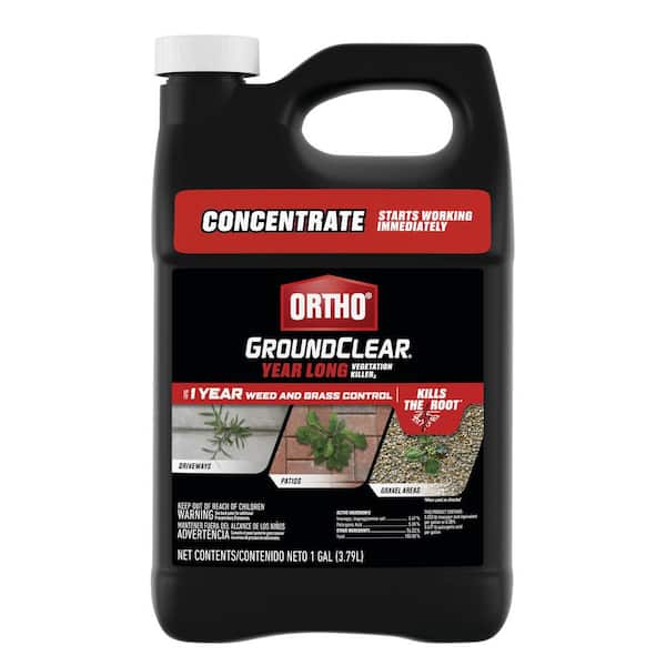 Ortho GroundClear Year Long Vegetation Killer2 Concentrate, 1 Gal. Kills and Prevents Weeds Up to 12-Months