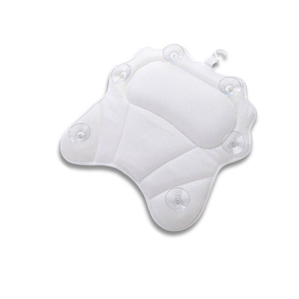 White Bath Pillow Ergonomic Luxury Bathtub Pillow, 4D Bath Pillows for Tub, Fits All Bathtub, Spa Tub, Hot Jacuzzi price history on PriceWatchPro