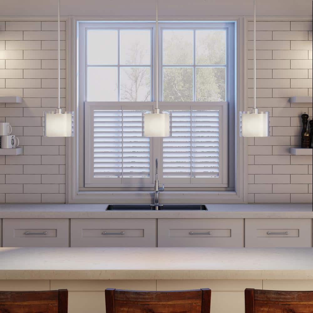 Invite Collection 1-Light Brushed Nickel Mini Pendant price history on PriceWatchPro