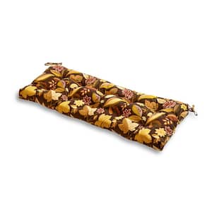 Timberland Floral Rectangle Outdoor Bench Cushion