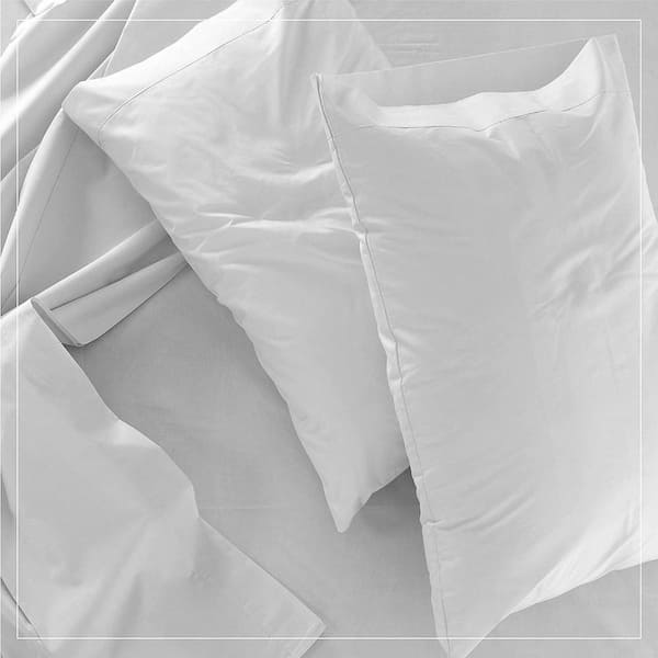 White 100 cheap cotton pillowcases