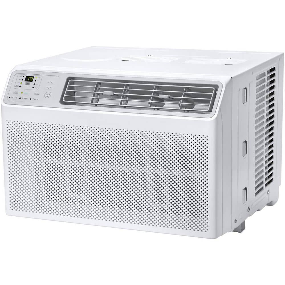 TCL 8000 BTU White Smart Window Air Conditioner with Remote