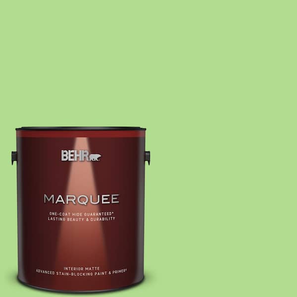 BEHR MARQUEE 1 gal. #MQ4-46 Early Spring One-Coat Hide Matte Interior Paint & Primer