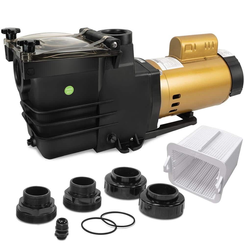 XtremepowerUS Super Flow Dual-Speed 1 HP 230-Volt In-Ground Above-Ground Swimming Pool Pump