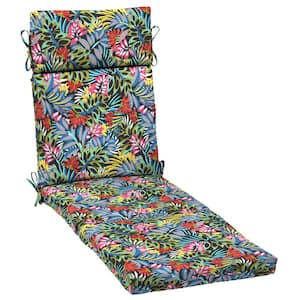 Siesta Leaf Outdoor Chaise Lounge Cushion