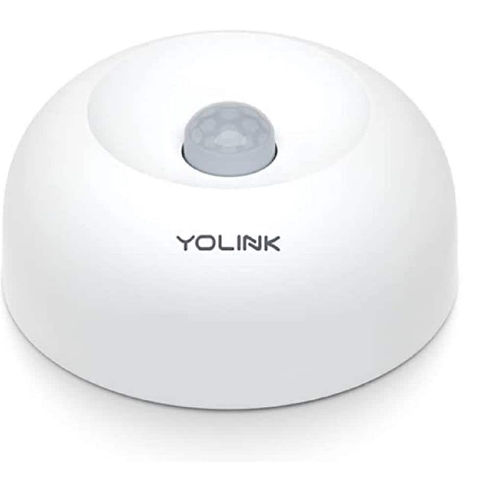 YoLink Smart Outdoor Temperature and Humidity Sensor, Hygrometer, Thermometer, 1000 ft. Long Range, High and Low Alarm, White