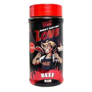 8 oz. Harry Soo's BBQ Love Beef BBQ Rub, Premium Quality All-Natural Ingredients