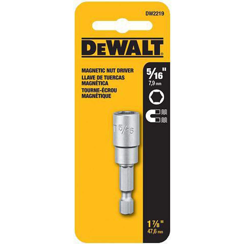 DEWALT 5/16 in. x 1-7/8 in. Steel Magnetic Nut Driver DW2219 Z