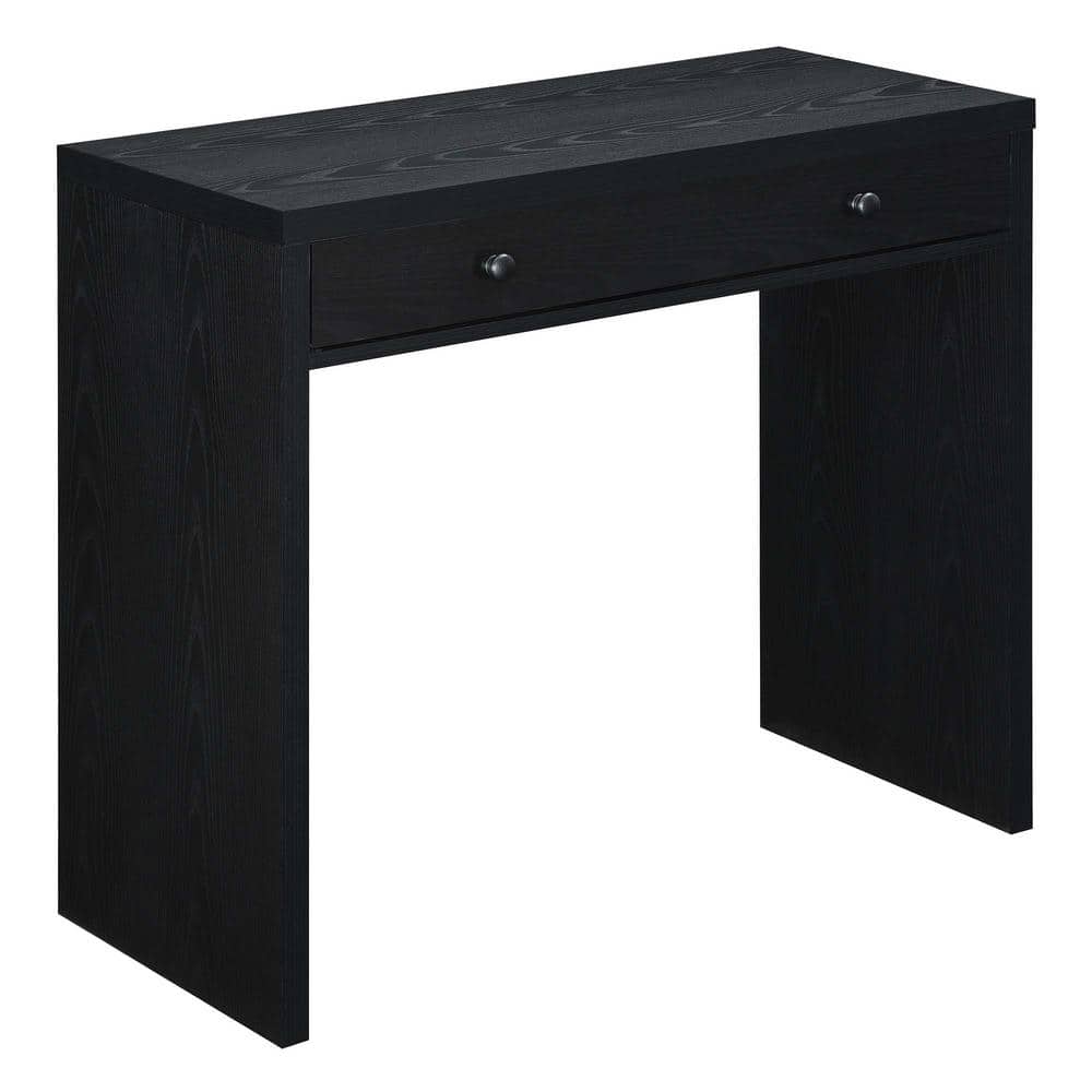 Convenience Concepts Northfield 36-in Desk with Drawer  Black