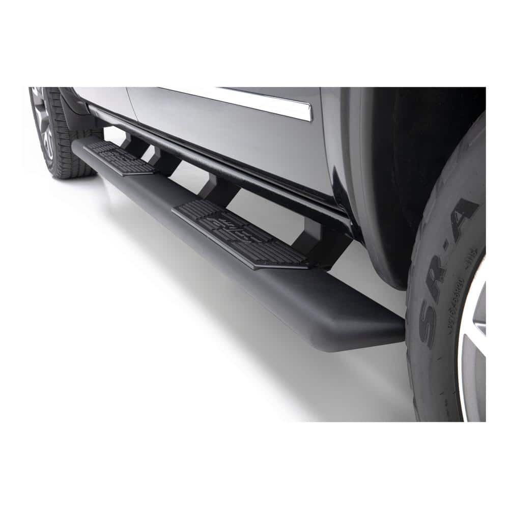 AscentStep Black Steel 5-1/2 x 75-Inch Truck Running Boards, Select Chevrolet Colorado, GMC Canyon -  Aries, 2558043