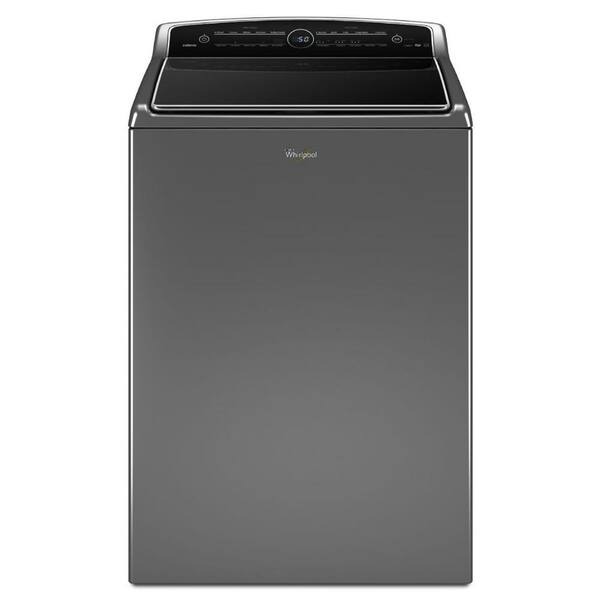 Whirlpool 5.3 cu. ft. High-Efficiency Chrome Shadow Top Load Washing Machine with ColorLast