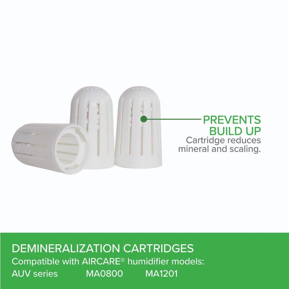 AIRCARE AURORA Demineralization Cartridge Replacement, 3 Pack, Compatible with AUV Series