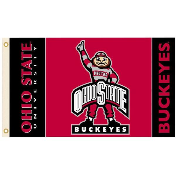 BSI Products NCAA 3 ft. x 5 ft. Ohio State Flag
