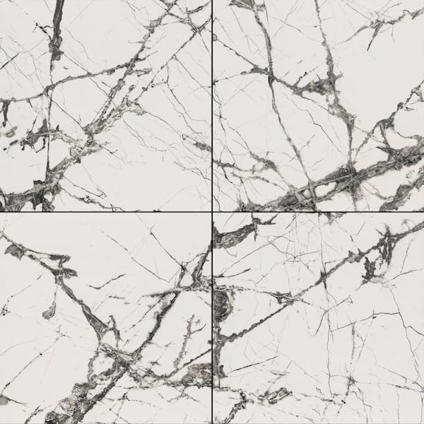 Andrassy 48 in. x 48 in. Polished Porcelain Marble Look Floor and Wall Tile (558 sq. ft./Pallet)