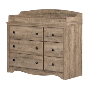 Angel Weathered Oak Changing Table