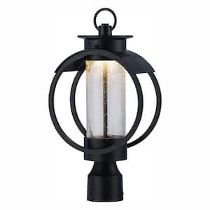 Arbor Burnished Bronze Cast Aluminum Line Voltage Outdoor Weather Resistant Post Light with Integrated LED