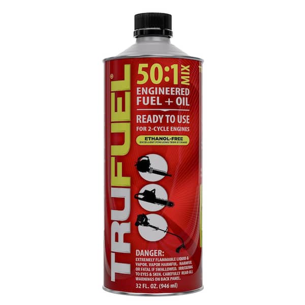 TruFuel 2-Cycle 50:1 Pre-Mixed Fuel and Oil 32 oz. (1-Pack)