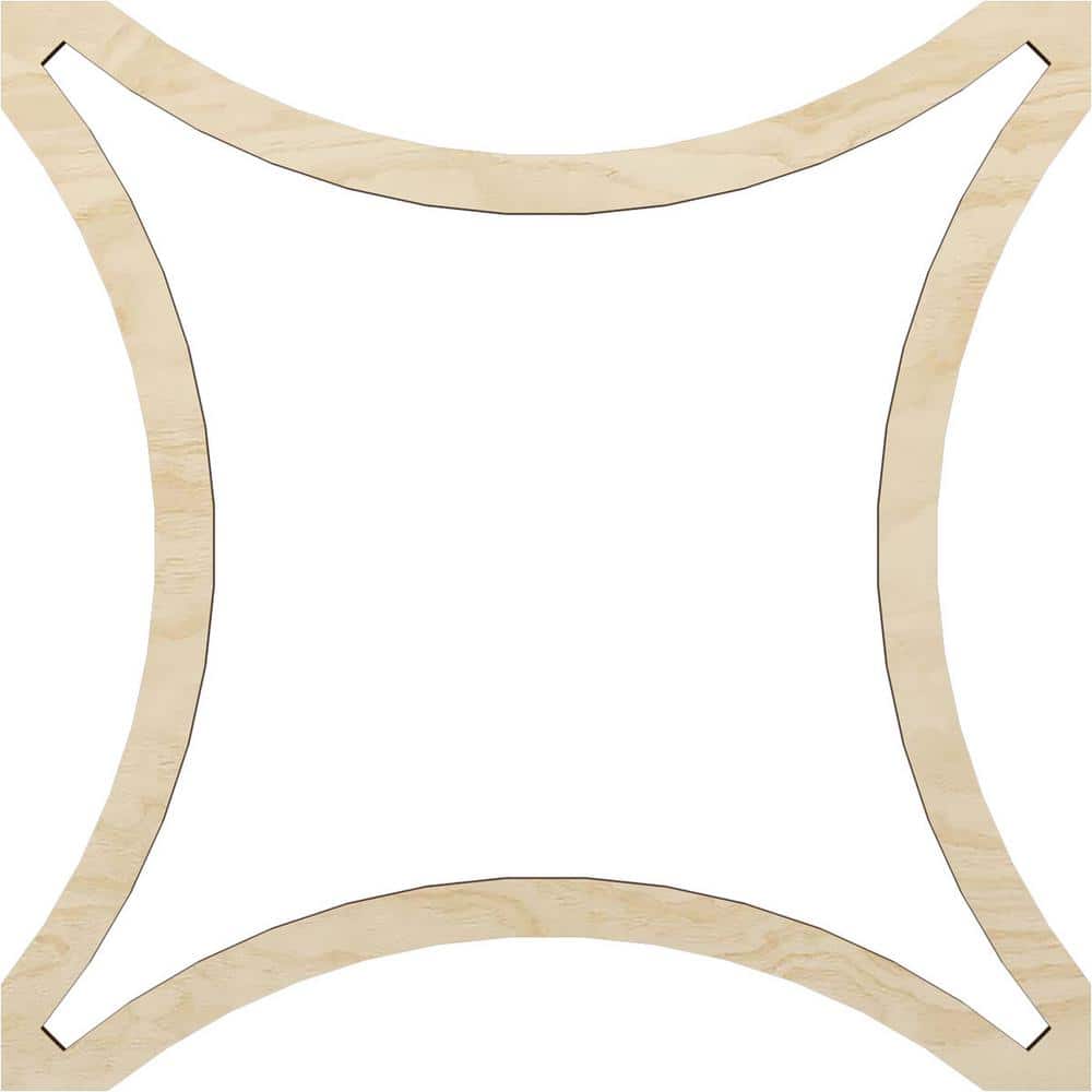 Small Lilley Fretwork 3/8 in. x 1-15/16 ft. x 1-15/16 ft. Brown Wood Decorative Wall Paneling 1-Pack price history on PriceWatchPro