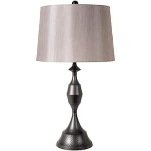 Russell 28 in. Black Indoor Table Lamp