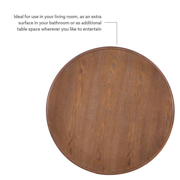 26 round deals wood table top