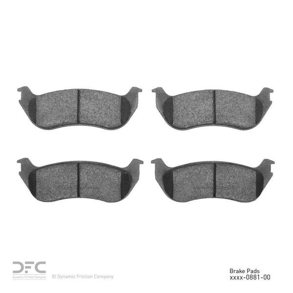 Unbranded DFC Heavy Duty Brake Pads 2002-2005 Ford Explorer V6 V8