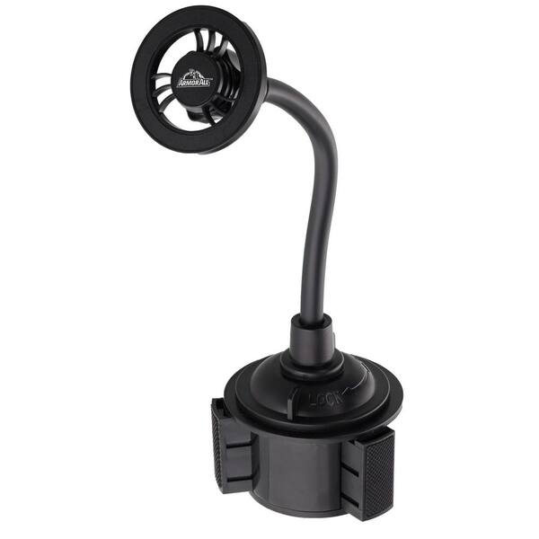 Armor All Magnetic Phone Mount for Car, Cupholder Phone Holder for