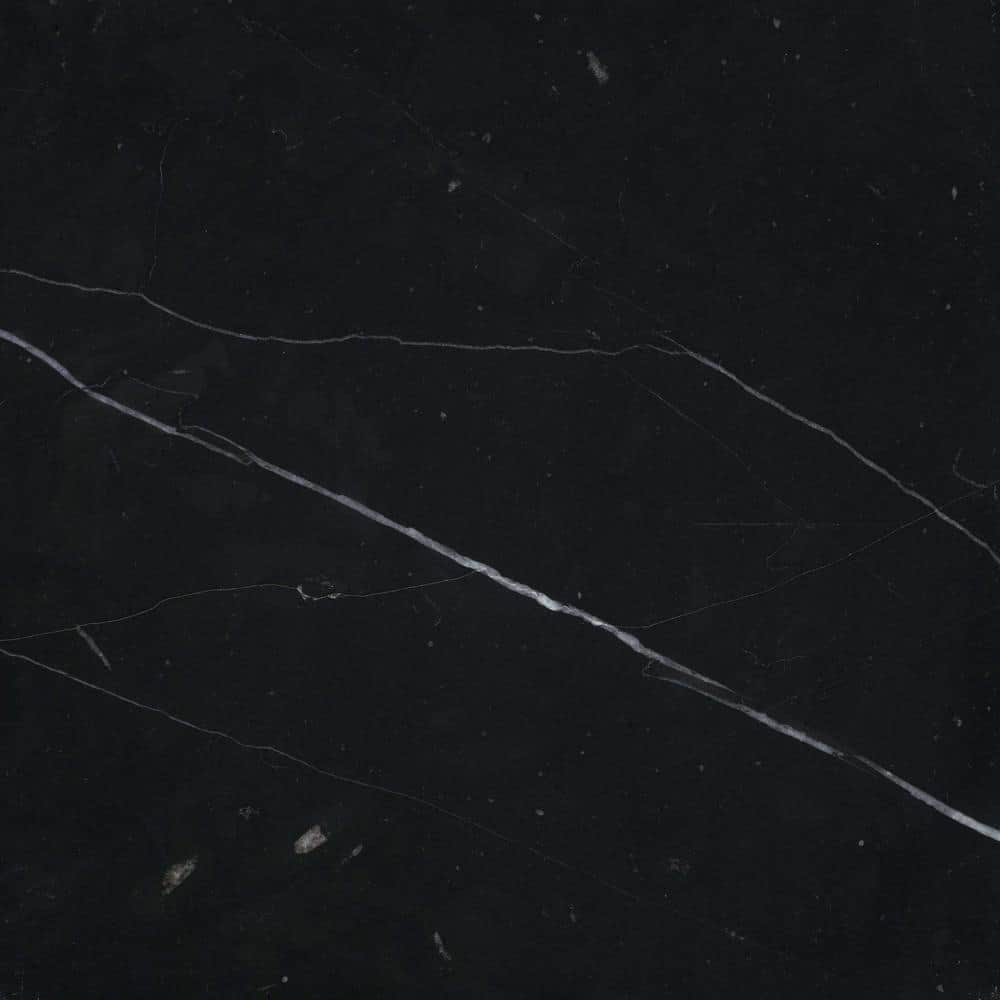 Marble Mrqb Marquina Black 12 in. x 12 in. Polished Marble Floor and Wall Tile (5.01 Sq. Ft./Case, 5-Pieces) price history on PriceWatchPro