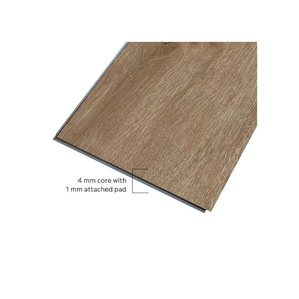 DOTFLOOR Take Home Sample-Green Ash Chocolate Brown 5 mm