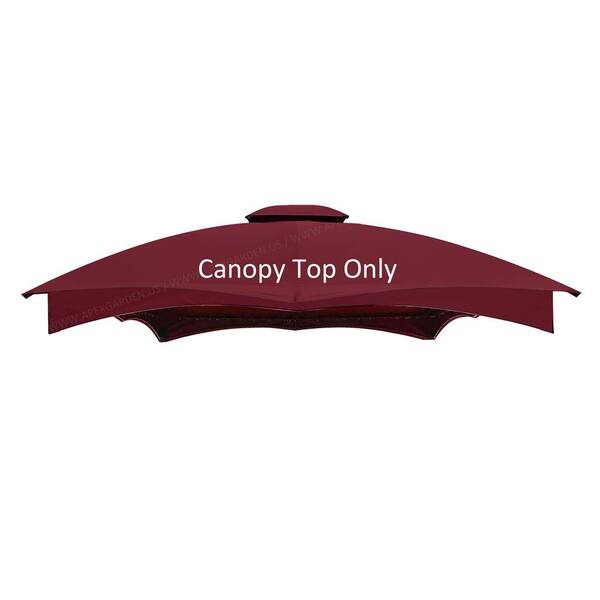 APEX GARDEN Replacement Canopy Top For 10 Ft. X 12 Ft. Massillon ...