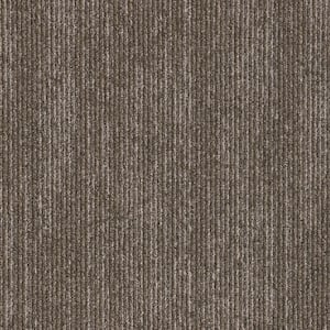 24 in. x 24 in. Textured Loop Carpet - Elite -Color Oak
