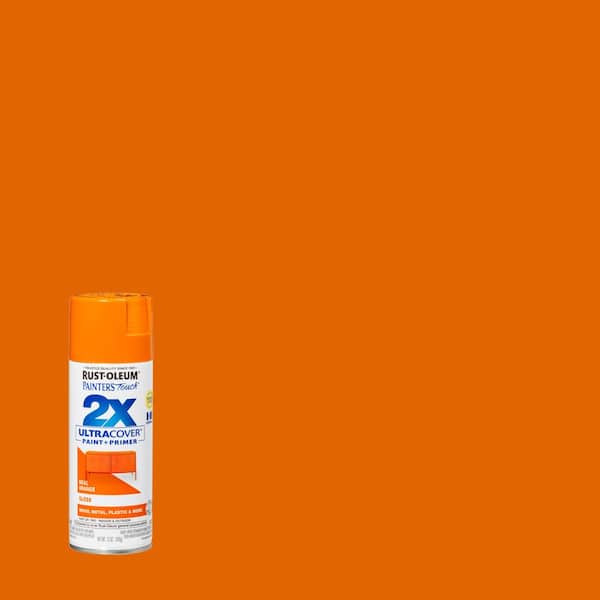Rust-Oleum Painter's Touch 2X 12 oz. Gloss Real Orange General Purpose Spray Paint