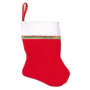 4.25 in. x 3 in. Felt Christmas Stockings (6-Count, 4-Pack)