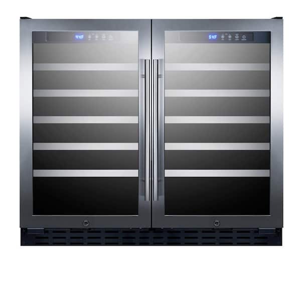 Summit Appliance 68-Bottle Dual Zone Convertible Wine Cellar