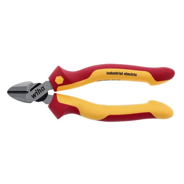 Wiha 6 in. Insulated Industrial Diagonal Cutting Pliers