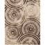 StyleWell Spiral Medallion Ivory/Brown 9 ft. x 13 ft. Geometric Area ...