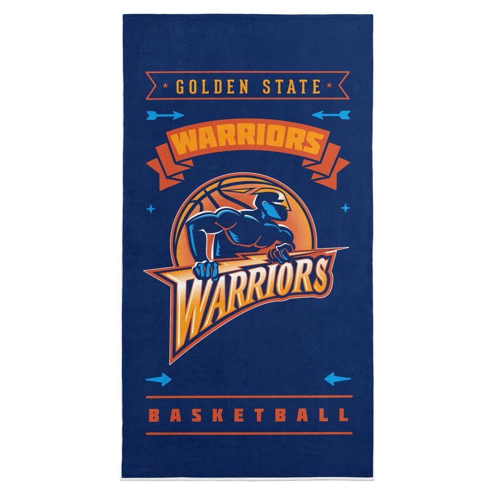 THE NORTHWEST GROUP NBA Hardwood Classics Warriors Printed Beach Towel ...