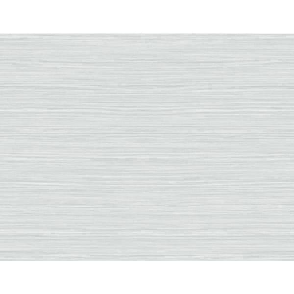 Seabrook Designs 60.75 sq. ft. Soft Grey Lohja Embossed Vinyl Unpasted Wallpaper Roll