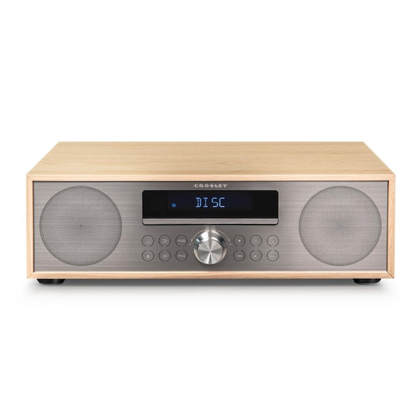 CROSLEY FURNITURE Fleetwood Radio Cd Player in Natural