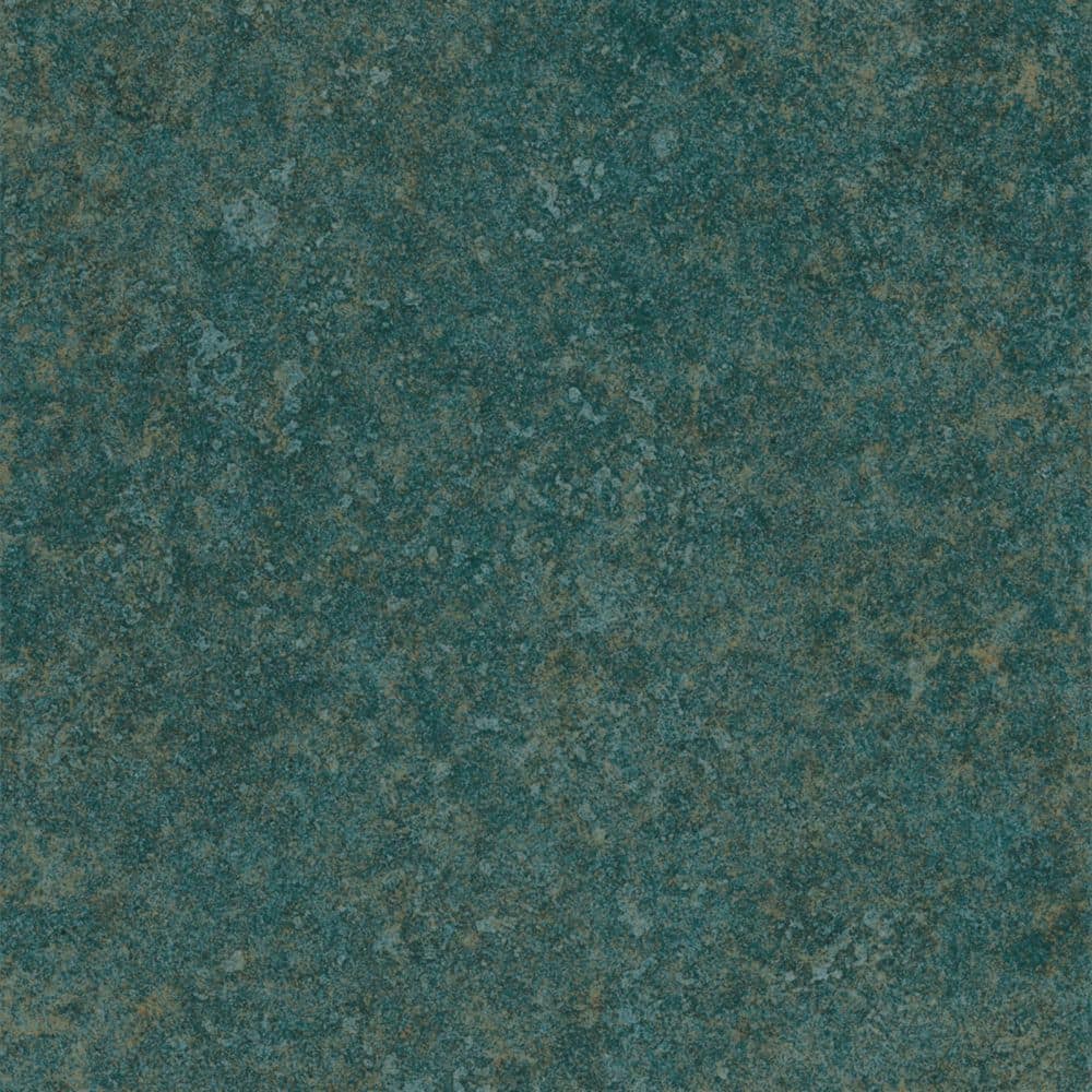 Giorbello Spanish Tiffany Teal 6 in. x 6 in. Matte Square Ceramic
