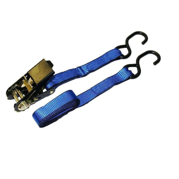 EVEREST 1 in. x 6 ft. Tie-Downs Strap with 900 lbs. S-Hook