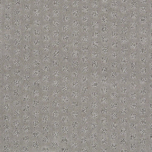 Crown - Bedrock - Gray 42.1 oz. Nylon Pattern Carpet - Installation Required