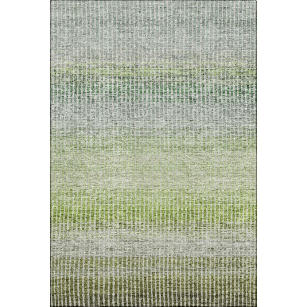 Mayfield Premium Machine Washable Abstract AMF2313 Olive 9 ft. x 12 ft. Area Rug price history on PriceWatchPro