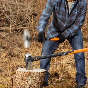 IsoCore 8 lbs. Forged Steel Splitting Maul with 36 in. Fiberglass Core Handle