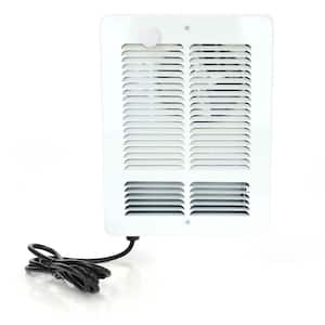 King Electric 240-Volt 2000-Watt Electric Wall Heater in White W2420-W -  The Home Depot