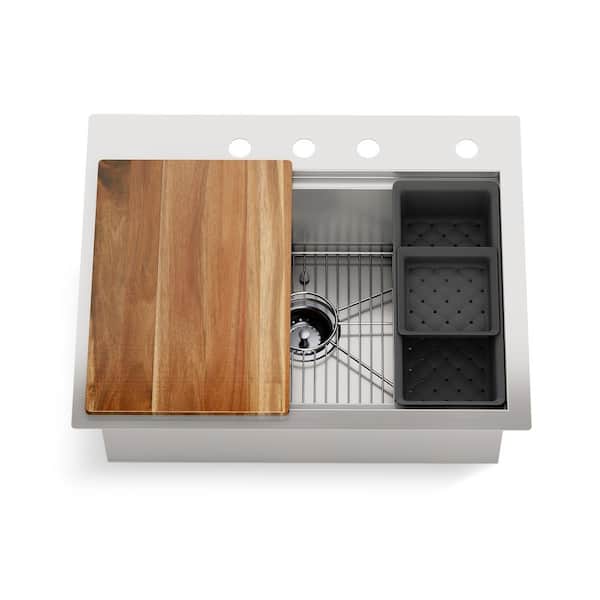 Lyric Workstation Stainless Steel Sink Rack
