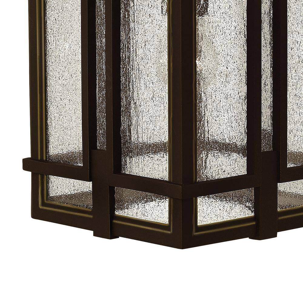 Tucker Symmetrical 1-Light Oil Rubbed Bronze Outdoor Wall Lantern