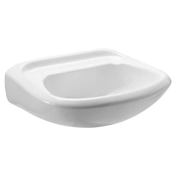 Mediterraneo Chelsea 19 in. Pedestal Sink Basin in White