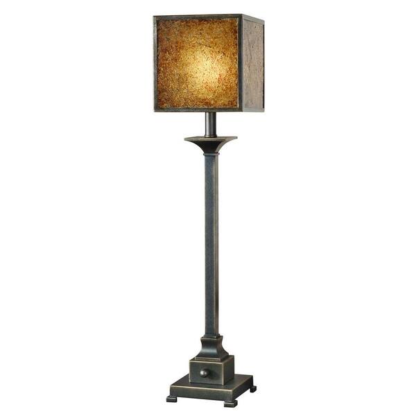 Global Direct 33 in. Rustic Bronze Buffet Lamp