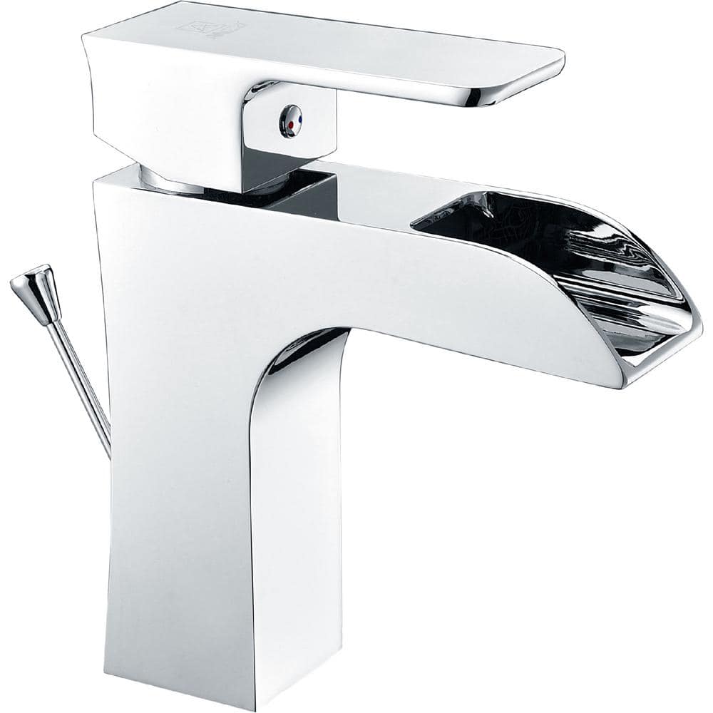 ANZZI Forza Series Single Hole Single-Handle Low-Arc Bathroom