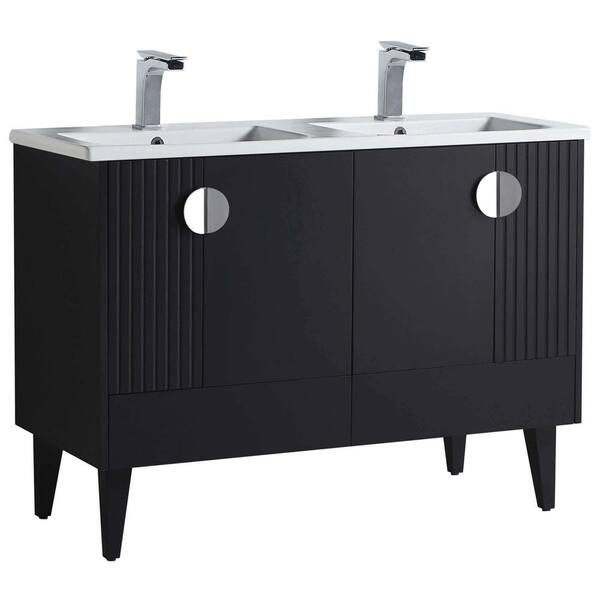FINE FIXTURES Venezian 48 in. W x 18.11 in. D x 33 in. H Bathroom